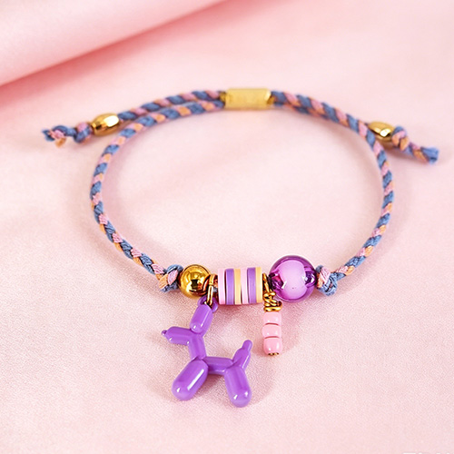 Puppy Adjustable Woven Bracelet